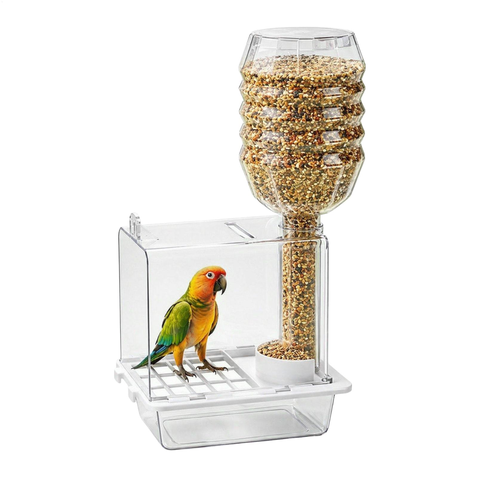 Pet Feeders - เครื่องให้อาหารนกอัตโนมัติสำหรับกรงนกแก้ว นกค็อกคาเทล นกคอนัวร์ และนกมาคอว์ สำหรับผู้เลี้ยงสัตว์เลี้ยงและผู้ที่รักสัตว์