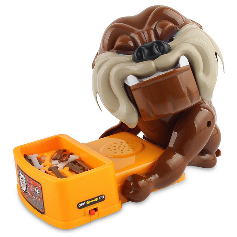 Interactive Squeaky Plush Dog Toy - เด็ก Interactive เกมระวังสุนัขอย่าปลุกสุนัขของเล่นตลกของเล่น Tricky Bad Dog