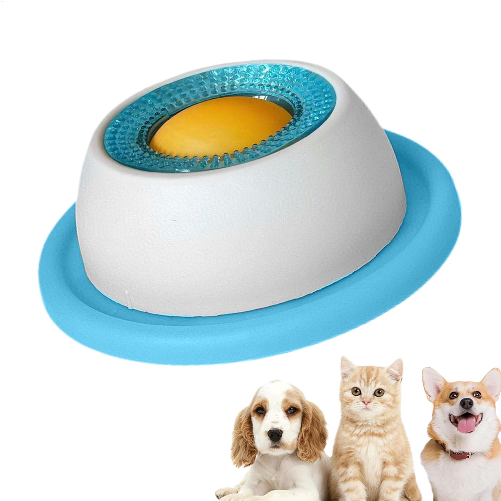 Dog Puzzle Feeder Toy - ของเล่นสำหรับสุนัข อุปกรณ์ให้อาหารสัตว์เลี้ยง ของเล่นพัฒนาสมองสำหรับลูกสุนัขที่เบื่อ ของเล่นช่วยให้กินช้าลง อุปกรณ์สำหรับลูกสุนัขเพื่อการกินอย่างมีสุขภาพดี กล่องใส่อาหาร