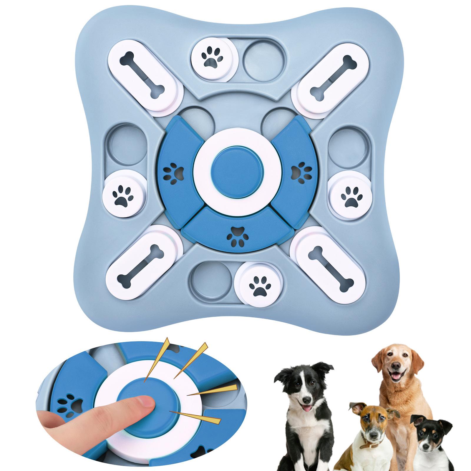 Dog Puzzle Feeder Toy - ของเล่นสุนัขช้า Feeder Interactive เพิ่มลูกสุนัข IQ อาหารช้ากิน