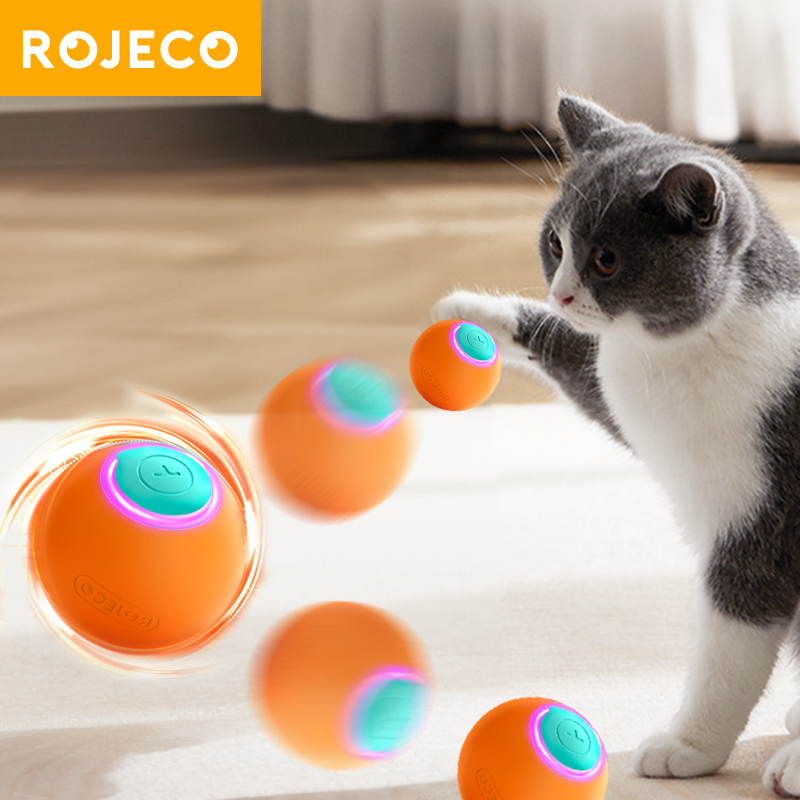 ROJECO ของเล่นแมวสมาร์ท Intera - Automatic Moving Dog Ball บทวิจารณ์และราคา