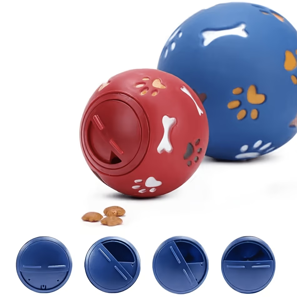 ลูกบอลจ่ายขนมสำหรับสุนัขและแมว - Dog Puzzle Feeder Toy บทวิจารณ์และราคา
