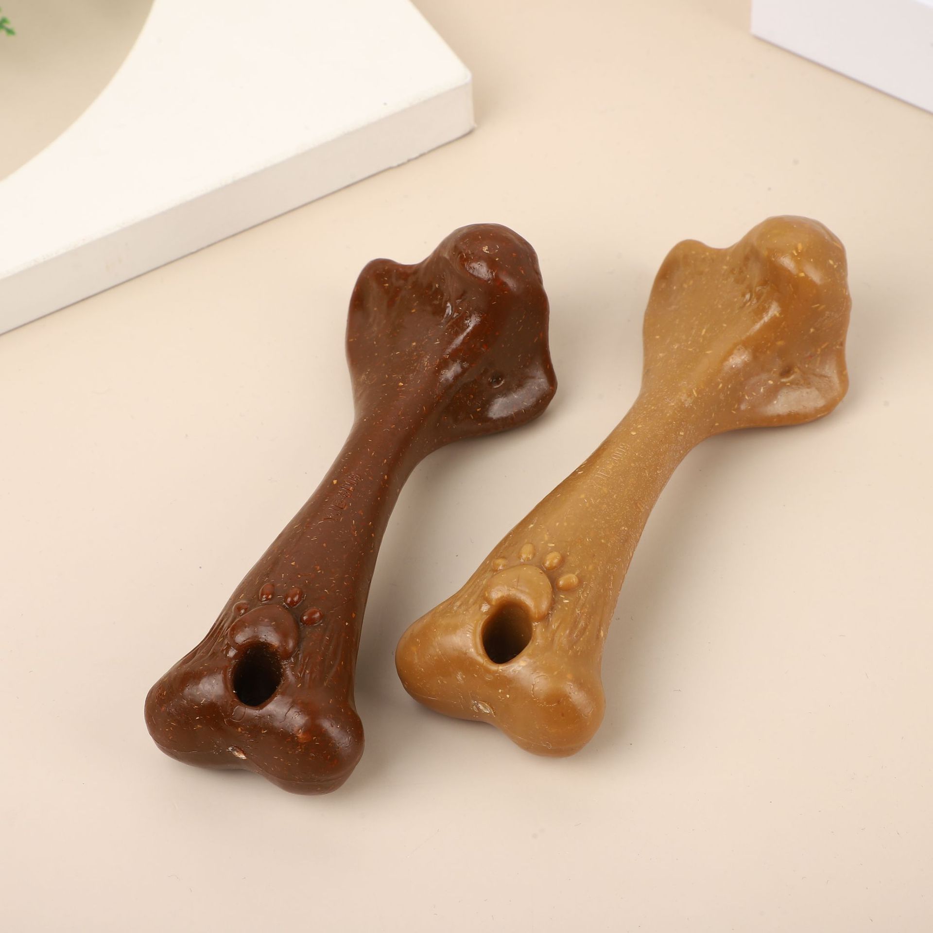 ของเล่นเคี้ยวรูปกระดูกขนาดใหญ่ - Teeth Cleaning Dog Chew Bone บทวิจารณ์และราคา