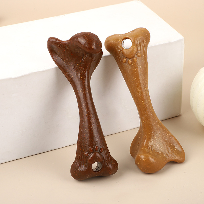ของเล่นเคี้ยวรูปกระดูกขนาดใหญ่ - Teeth Cleaning Dog Chew Bone บทวิจารณ์และราคา