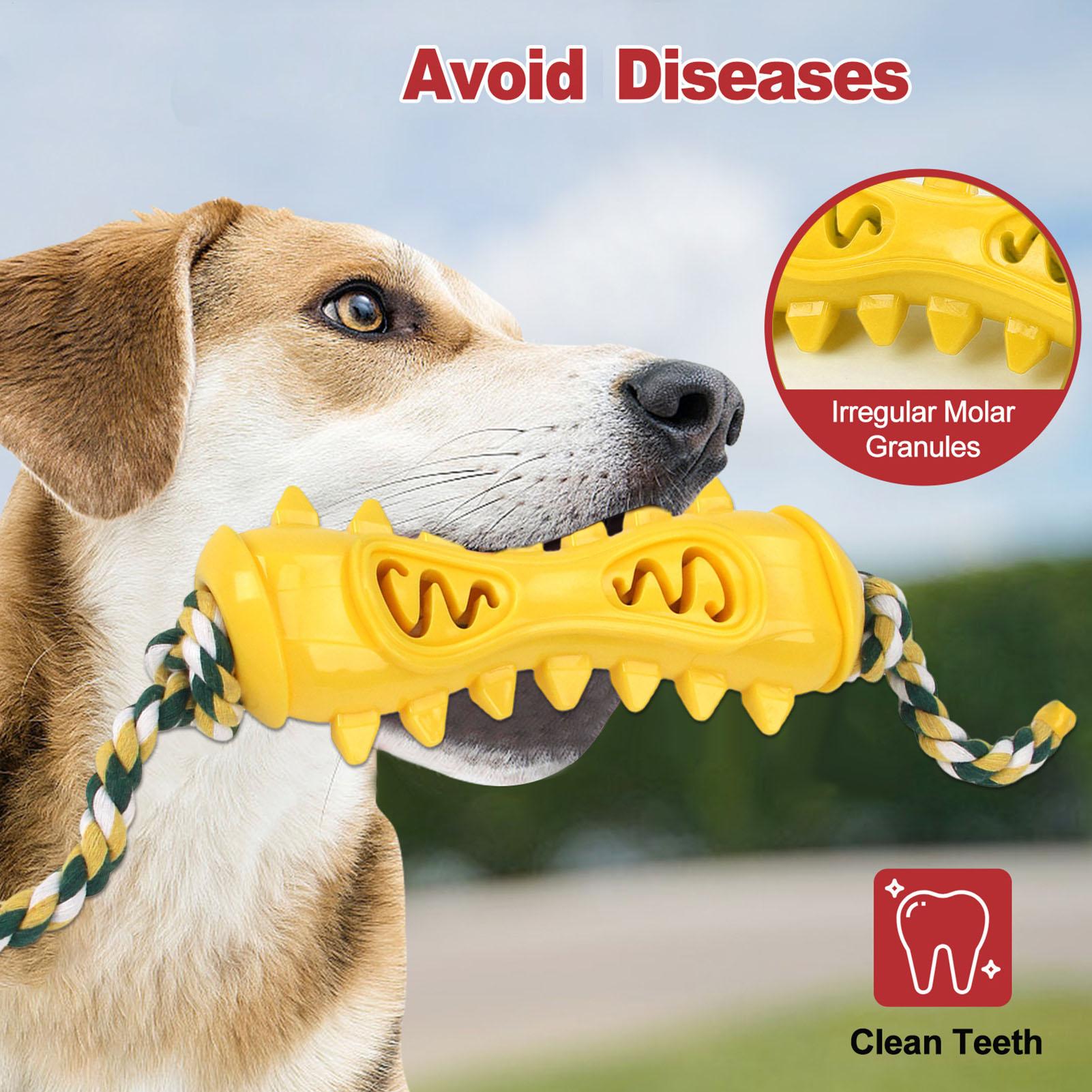 ของเล่นเคี้ยวสำหรับสุนัขที่ชอบ - Dog Rope Toy Aggressive Chewers บทวิจารณ์และราคา
