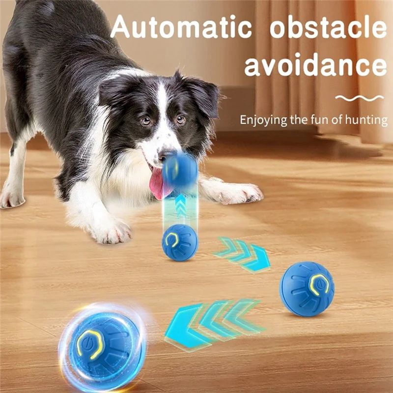 AT84-2PCS สมาร์ทโด๊กบอลอิเล็กท - Automatic Moving Dog Ball บทวิจารณ์และราคา