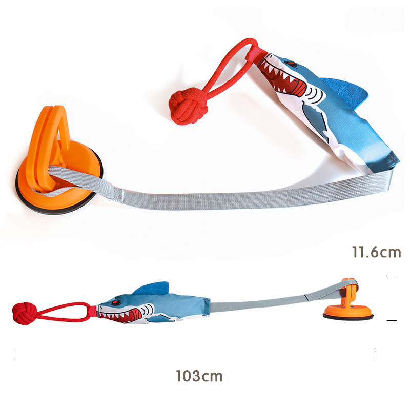 ของเล่นดึงเชือกสำหรับสุนัขแบบถ - Suction Cup Dog Tug Toy บทวิจารณ์และราคา
