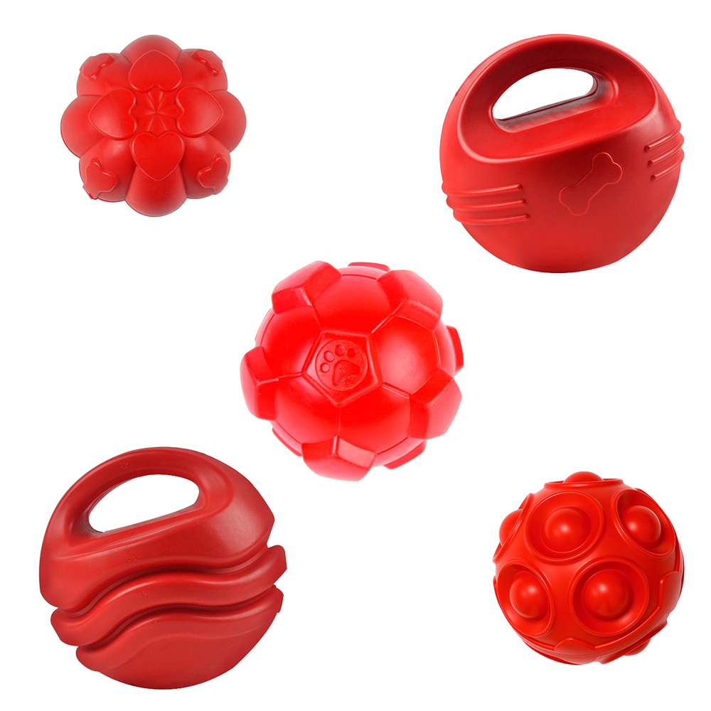 ของเล่นเคี้ยวรูปกระดูก TPR สีแ - Teeth Cleaning Dog Chew Bone บทวิจารณ์และราคา