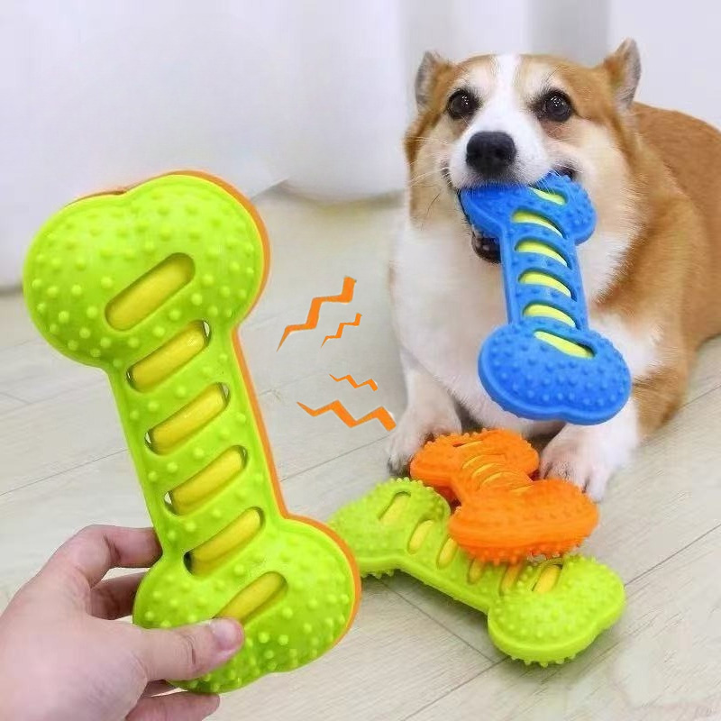 สัตว์เลี้ยงสุนัข Chew ของเล่นก - Indestructible Dog Chew Toy บทวิจารณ์และราคา