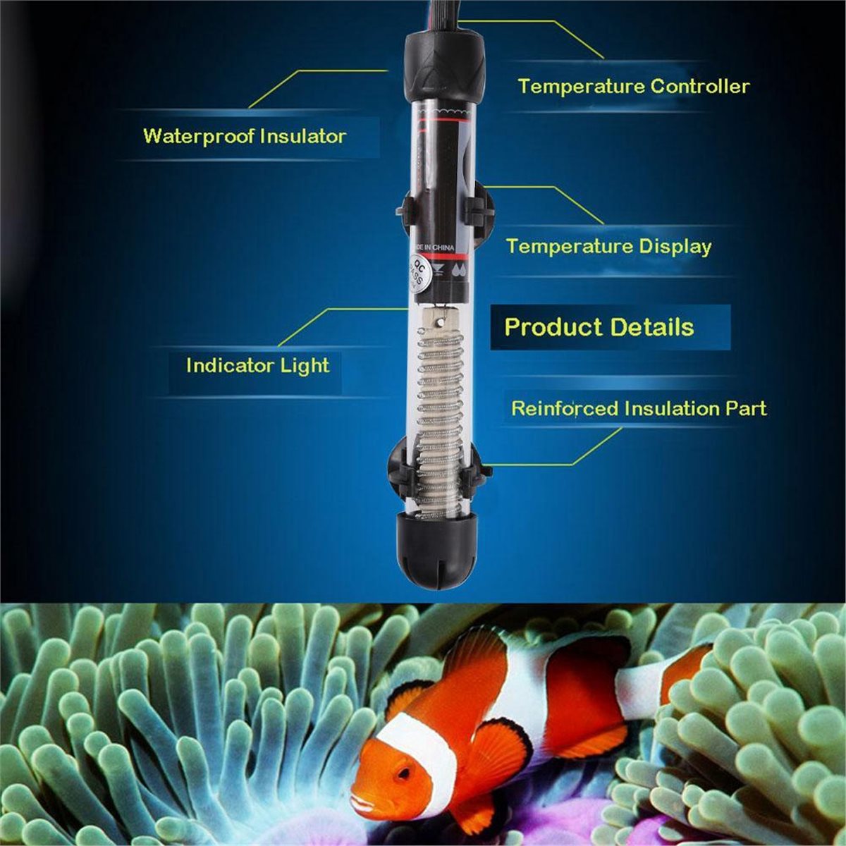 (A02R] เครื่องทำความร้อนในตู้ป - Aquarium บทวิจารณ์และราคา