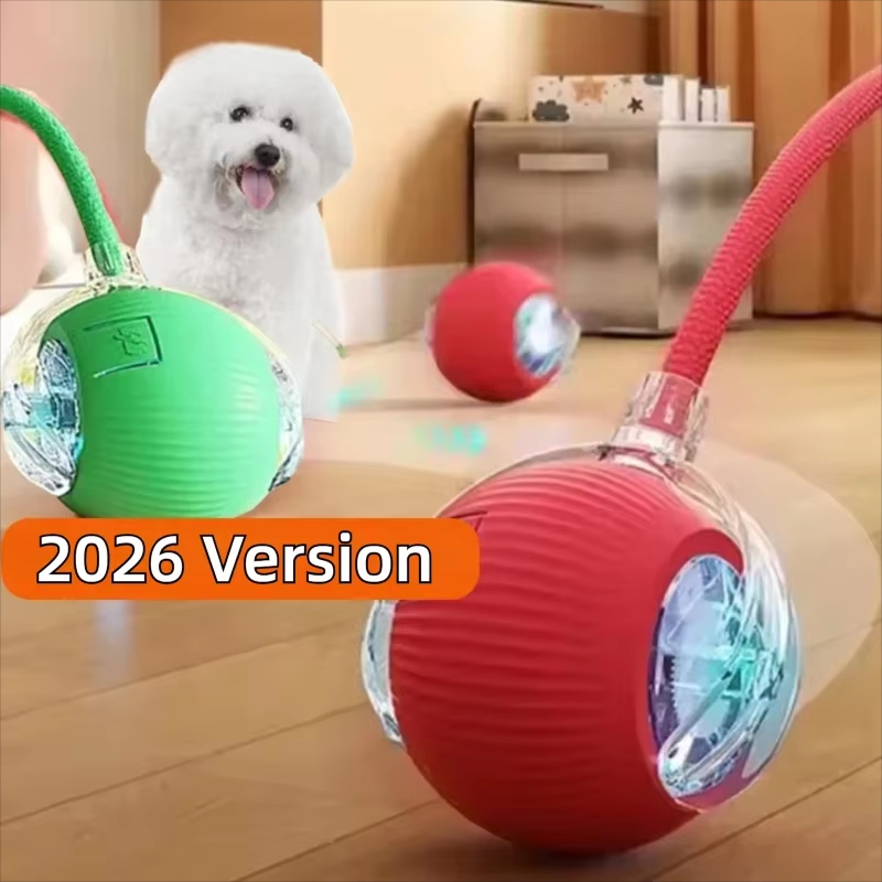 ของเล่นลูกบอลแบบโต้ตอบสำหรับสุ - Automatic Moving Dog Ball บทวิจารณ์และราคา