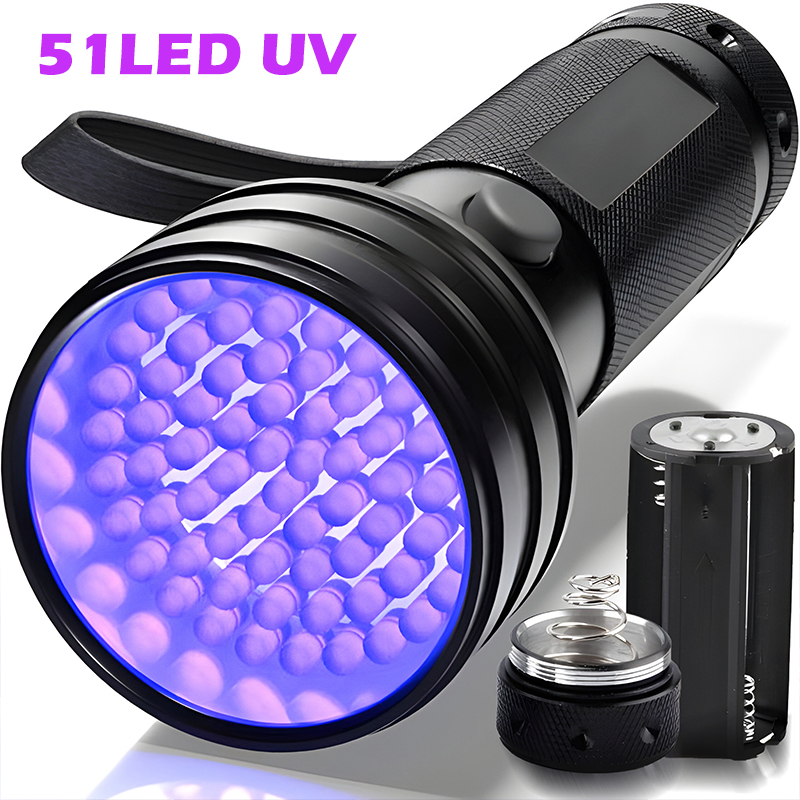 ไฟฉายยูวีพกพา LED 9/12/21/51 ด - Pet Beds บทวิจารณ์และราคา