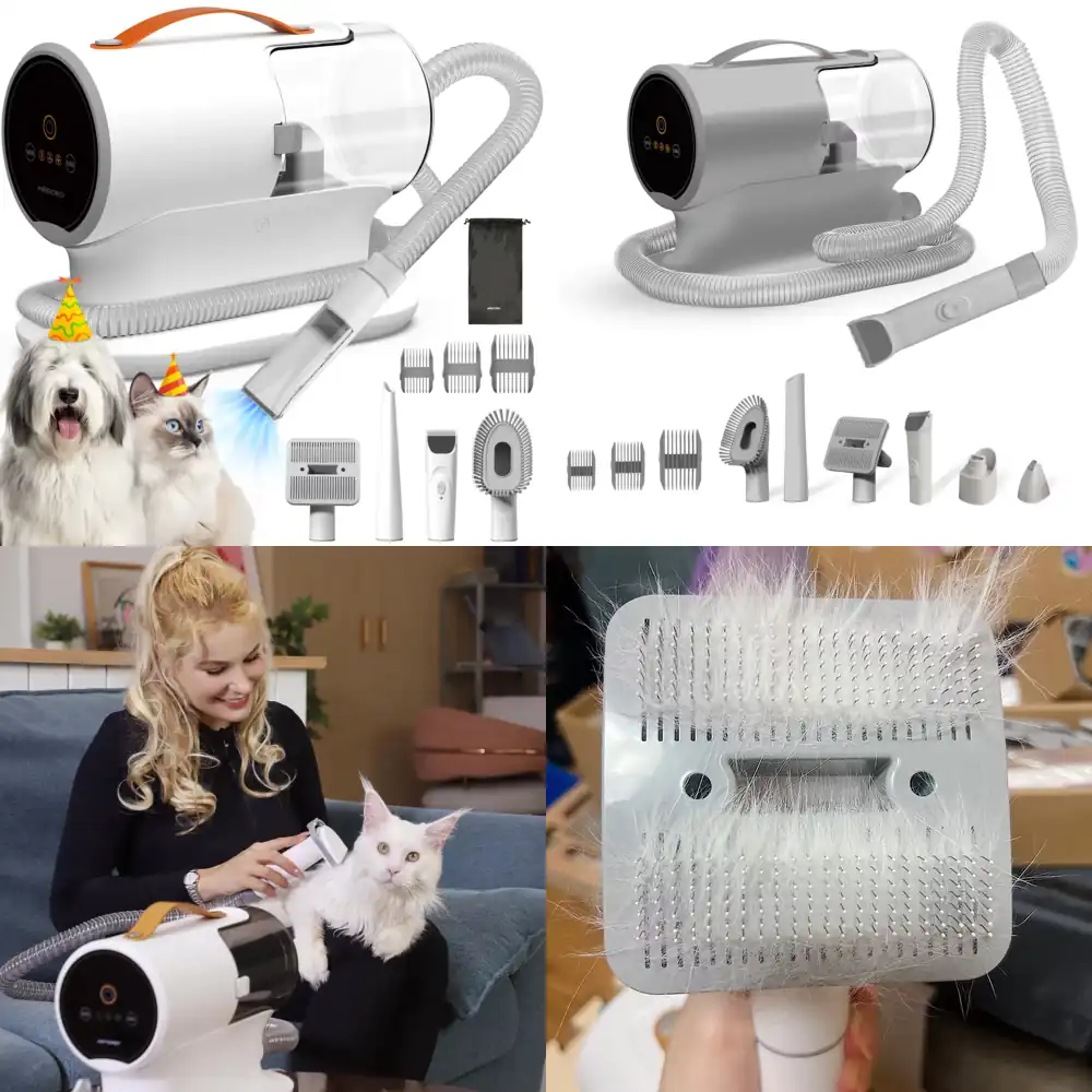 เครื่องดูดฝุ่นสำหรับสัตว์เลี้ย - Pet Grooming บทวิจารณ์และราคา