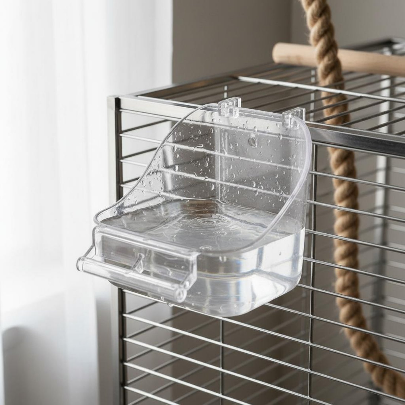 ชามอาหารนกแบบถอดได้ ชามอาหารติ - Pet Feeders บทวิจารณ์และราคา