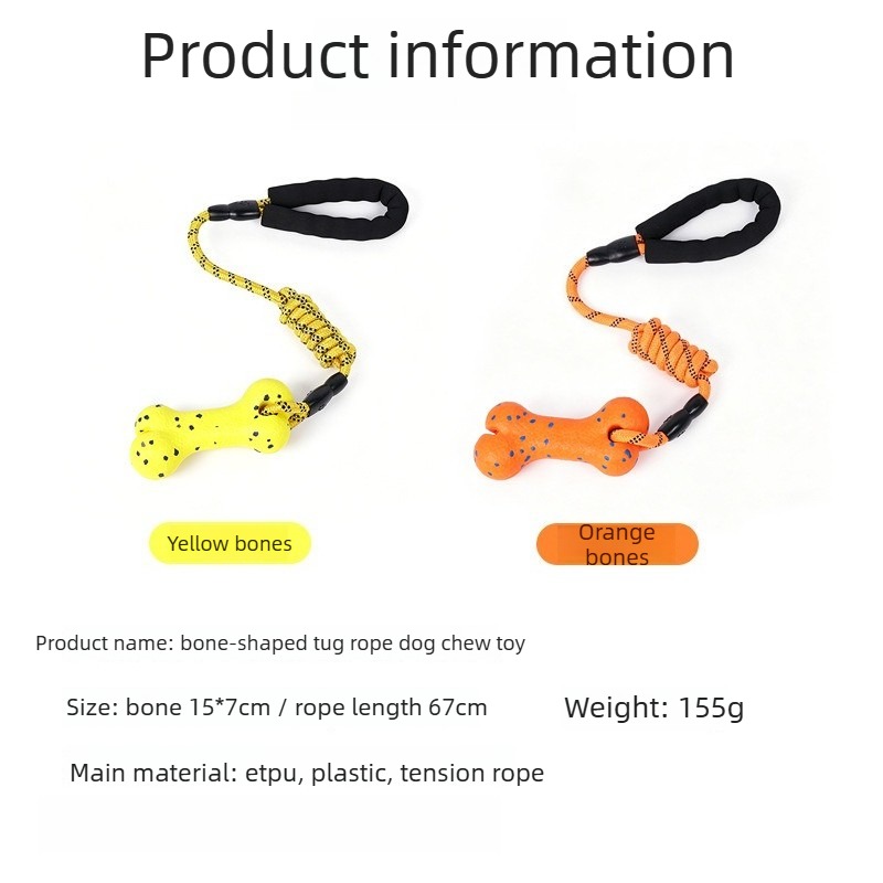 ของเล่นเชือกสำหรับสุนัข ทนทานพ - Dog Rope Toy Aggressive Chewers บทวิจารณ์และราคา