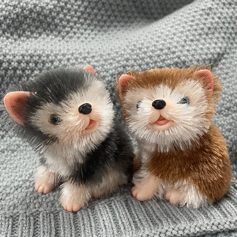 ตุ๊กตาสุนัขซิลิโคนขนาด 5 นิ้ว  - Interactive Squeaky Plush Dog Toy บทวิจารณ์และราคา