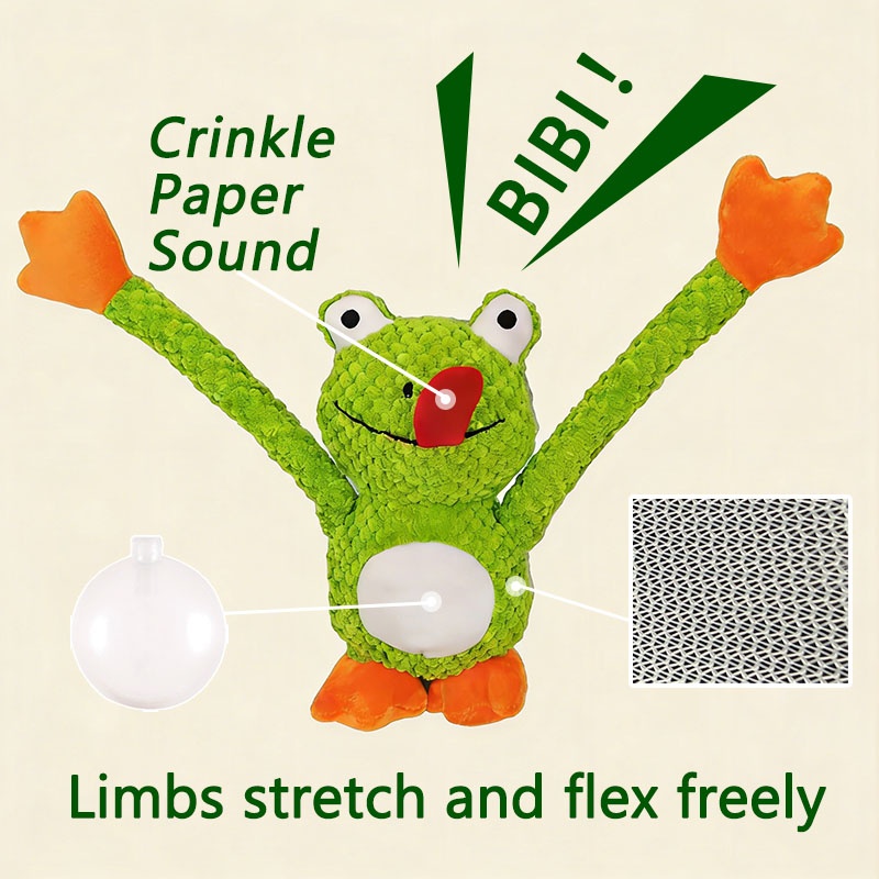 ของเล่นสุนัขรูปกบ ทนทาน ไม่ขาด - Indestructible Dog Chew Toy บทวิจารณ์และราคา