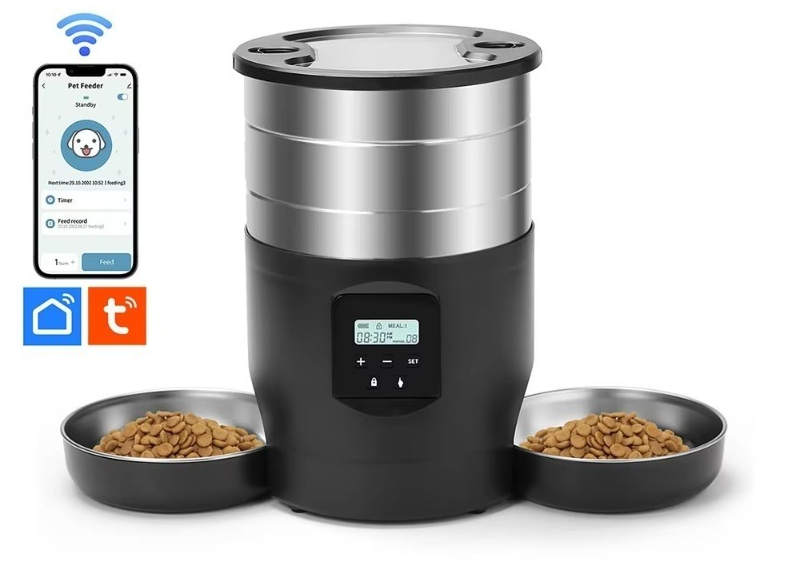 เครื่องให้อาหารสัตว์เลี้ยงอัตโ - Pet Feeders บทวิจารณ์และราคา
