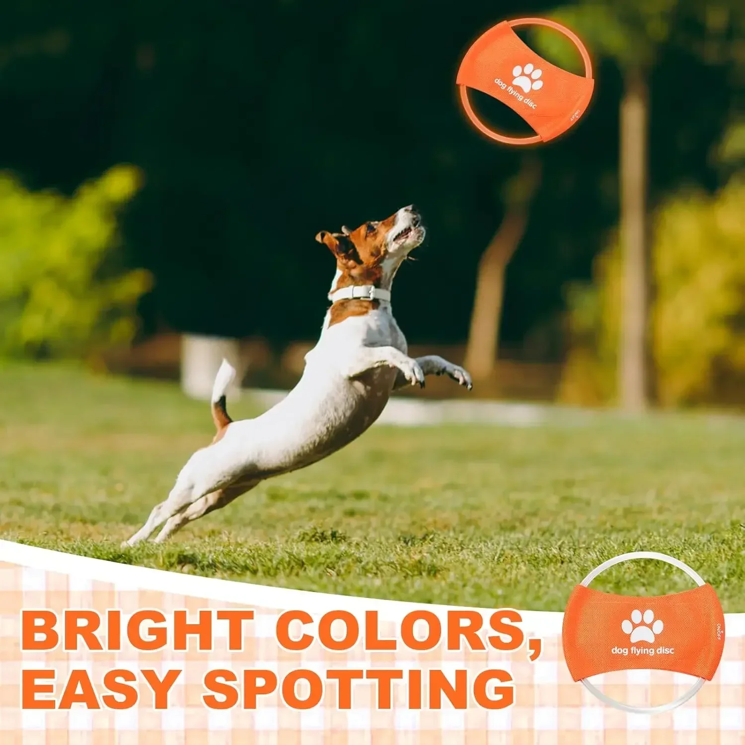 ของเล่นสุนัข LED เรืองแสงชาร์จ - Flying Disc Dog Training Toy บทวิจารณ์และราคา