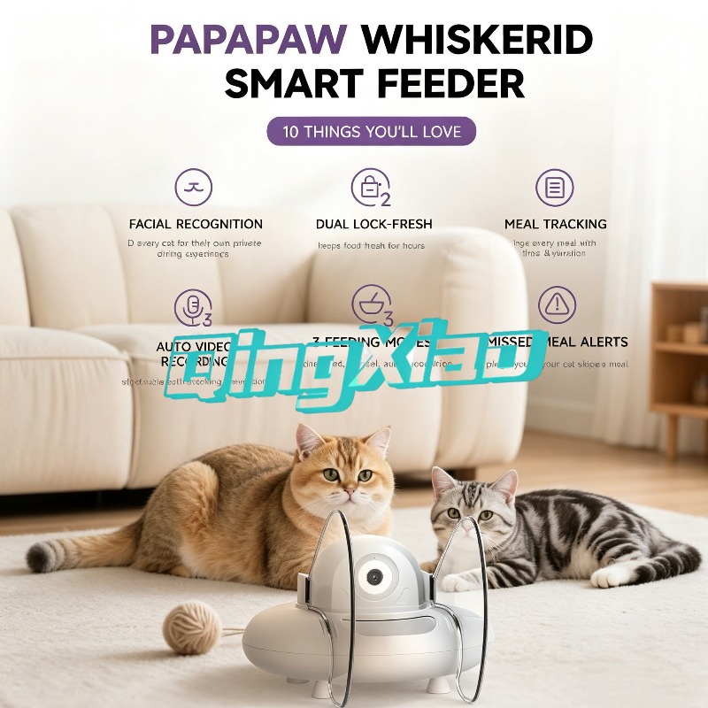 เครื่องให้อาหารแมวอัจฉริยะ AI  - Pet Feeders บทวิจารณ์และราคา