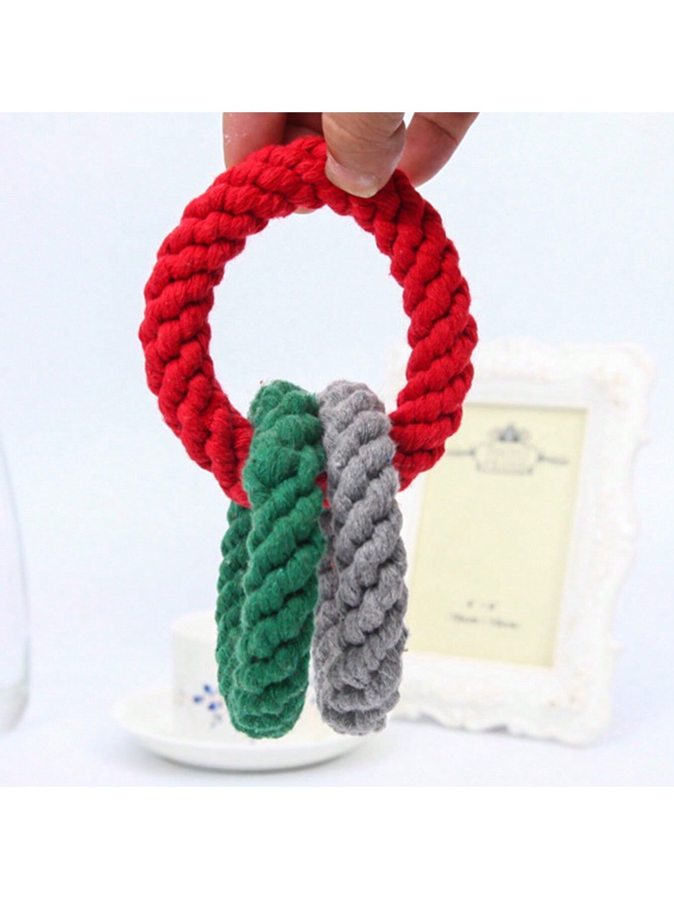 ของเล่นเคี้ยวขนาดใหญ่ 1 ชิ้น ส - Dog Rope Toy Aggressive Chewers บทวิจารณ์และราคา