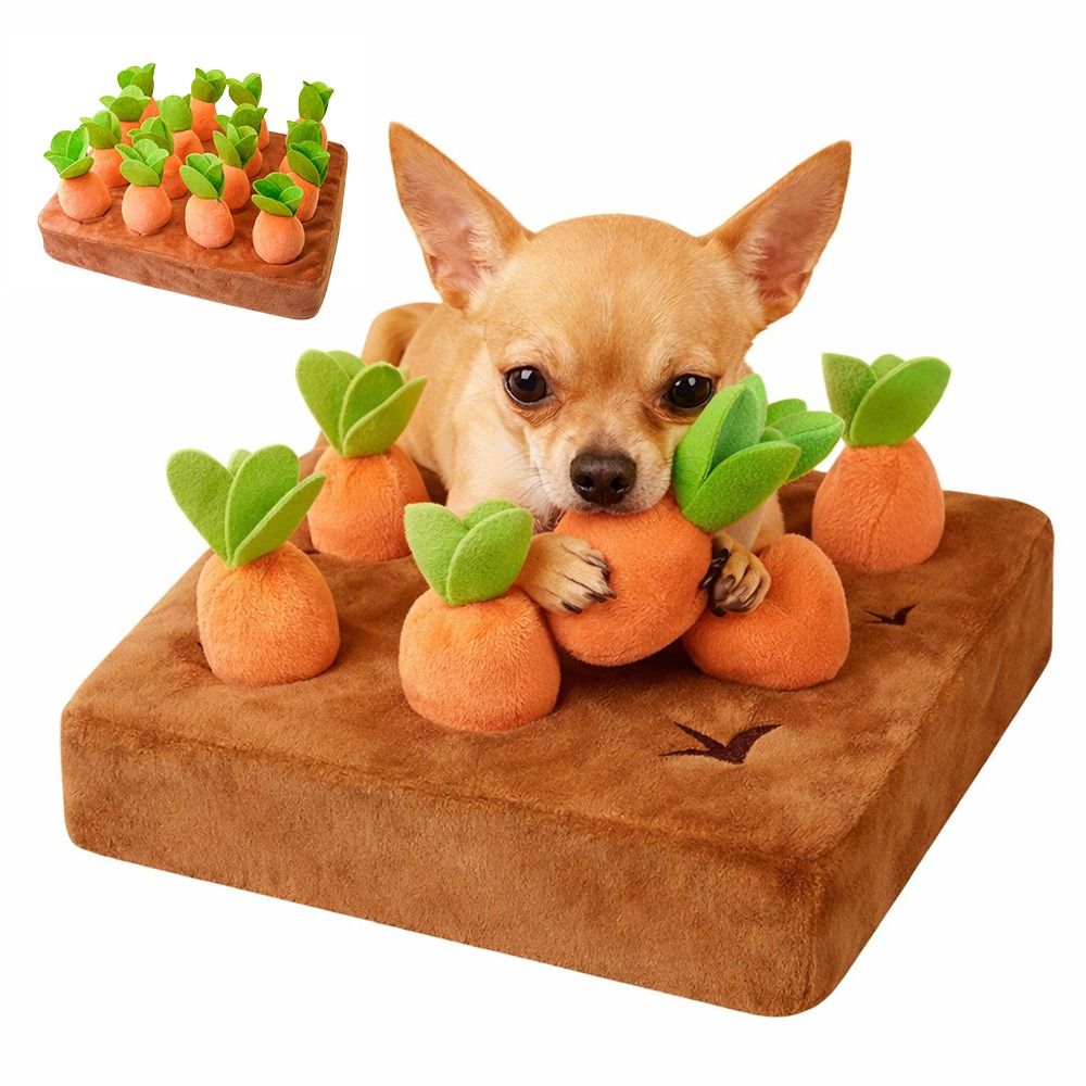 แผ่นรองดมกลิ่นแครอทบรรเทาความเ - Snuffle Mat For Dogs บทวิจารณ์และราคา