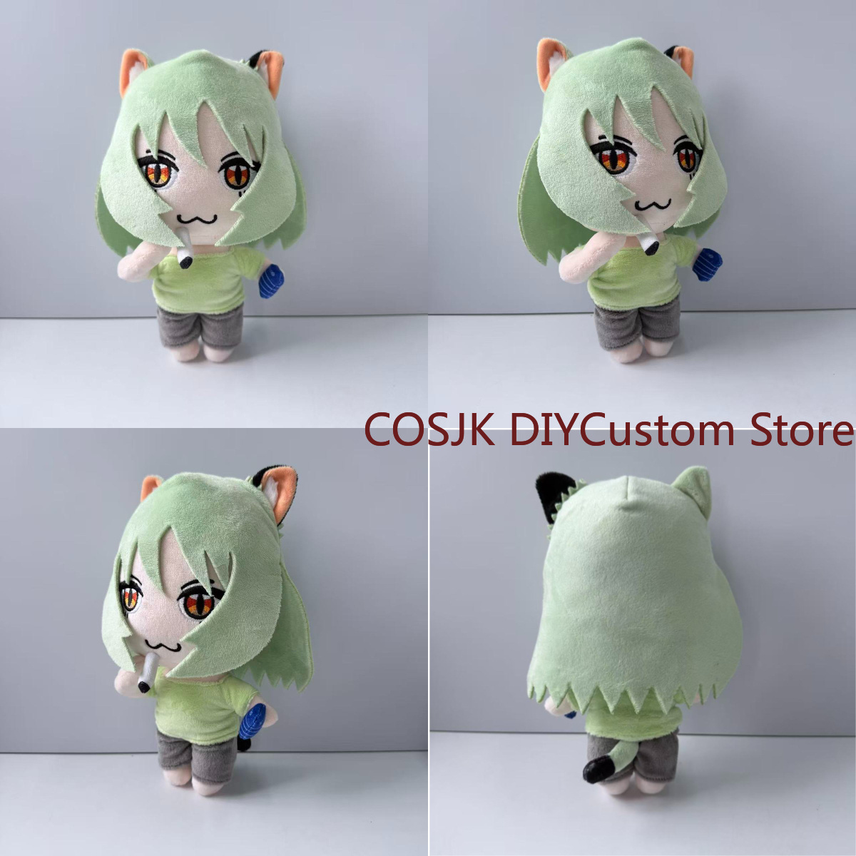 ตุ๊กตาผ้าฝ้ายลายการ์ตูนน่ารัก  - Cat Toys บทวิจารณ์และราคา