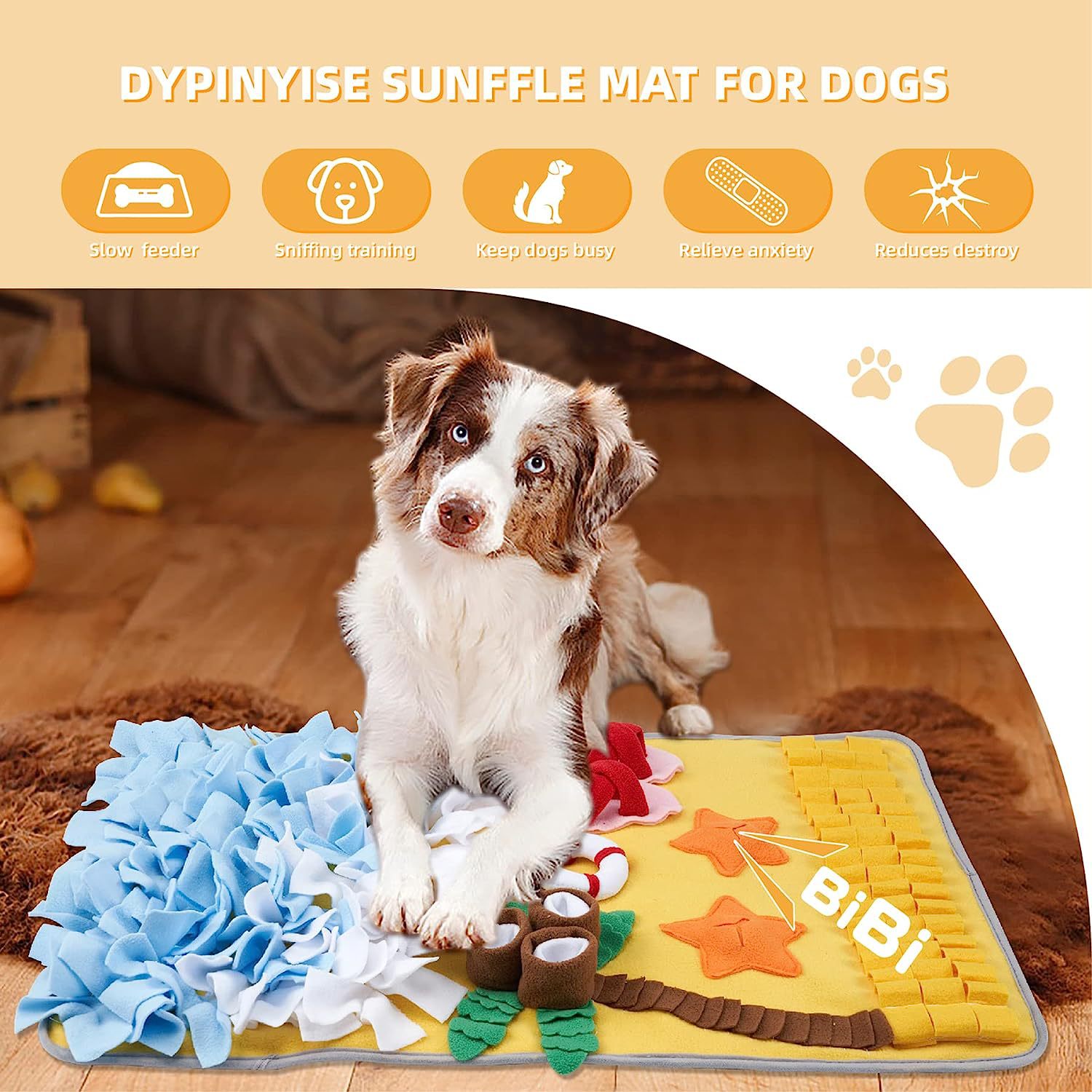 แผ่นรองดมกลิ่นสำหรับสัตว์เลี้ย - Snuffle Mat For Dogs บทวิจารณ์และราคา