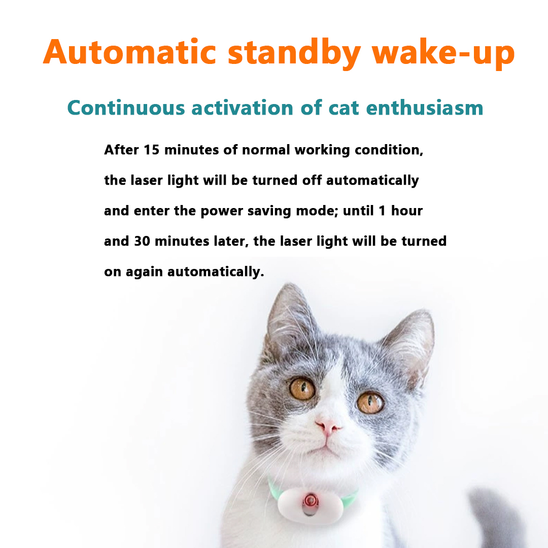 ปลอกคอตัวชี้เลเซอร์สําหรับแมว  - Laser Pointer Cat Toy Automatic บทวิจารณ์และราคา