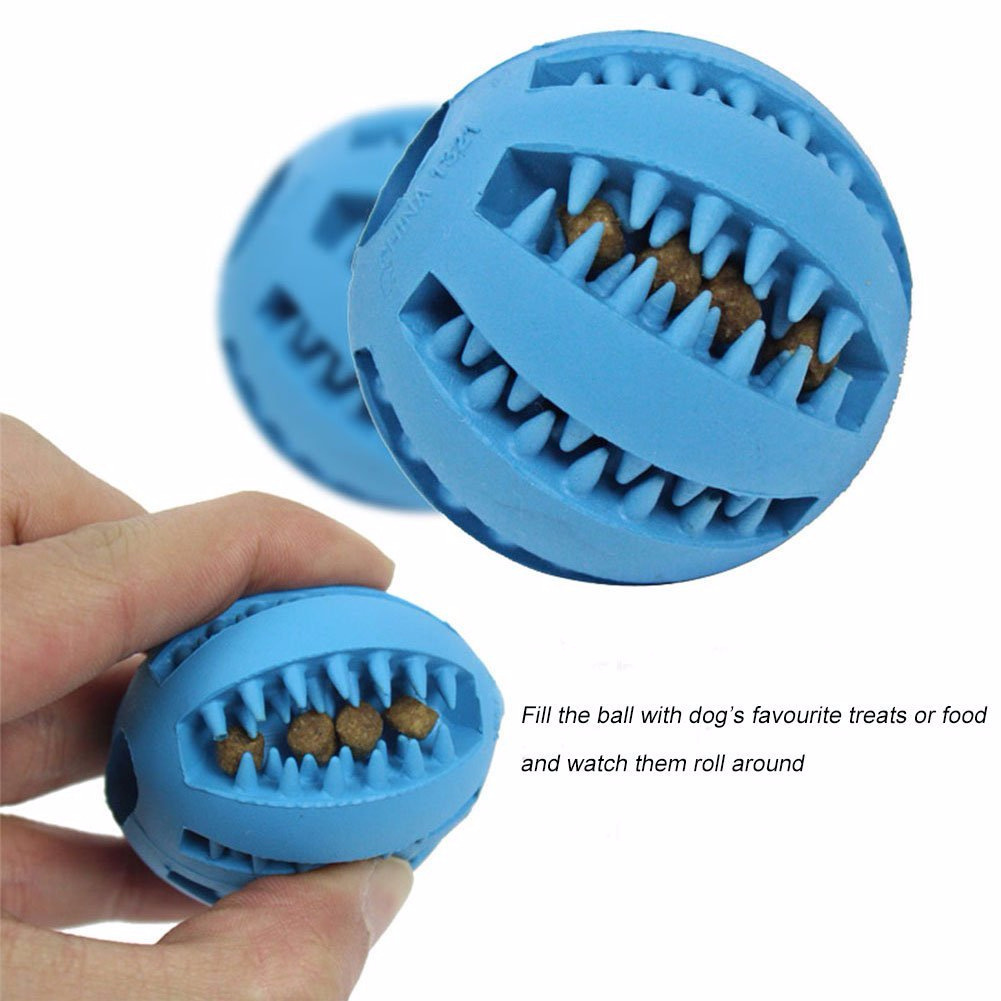ลูกบอลของเล่นสุนัขซิลิโคนทนการ - Dog Puzzle Feeder Toy บทวิจารณ์และราคา