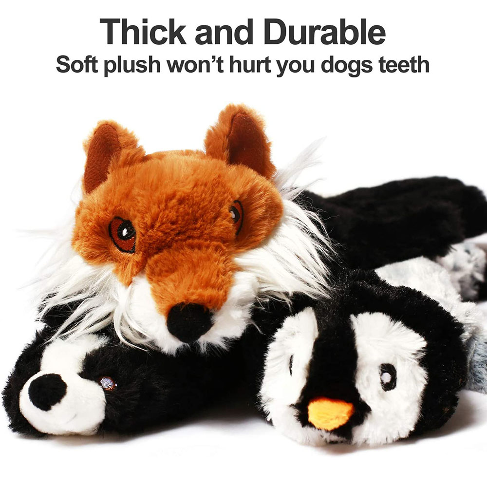 ตลกจําลองสัตว์ไม่มีบรรจุสุนัขข - Indestructible Dog Chew Toy บทวิจารณ์และราคา