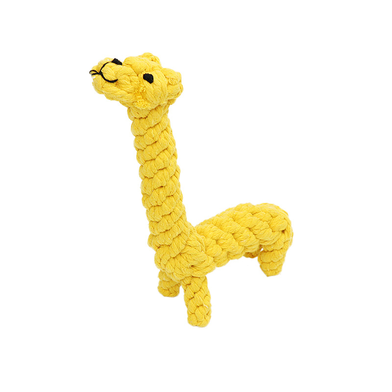 เชือกฝ้ายสำหรับสัตว์เลี้ยง รูป - Interactive Squeaky Plush Dog Toy บทวิจารณ์และราคา