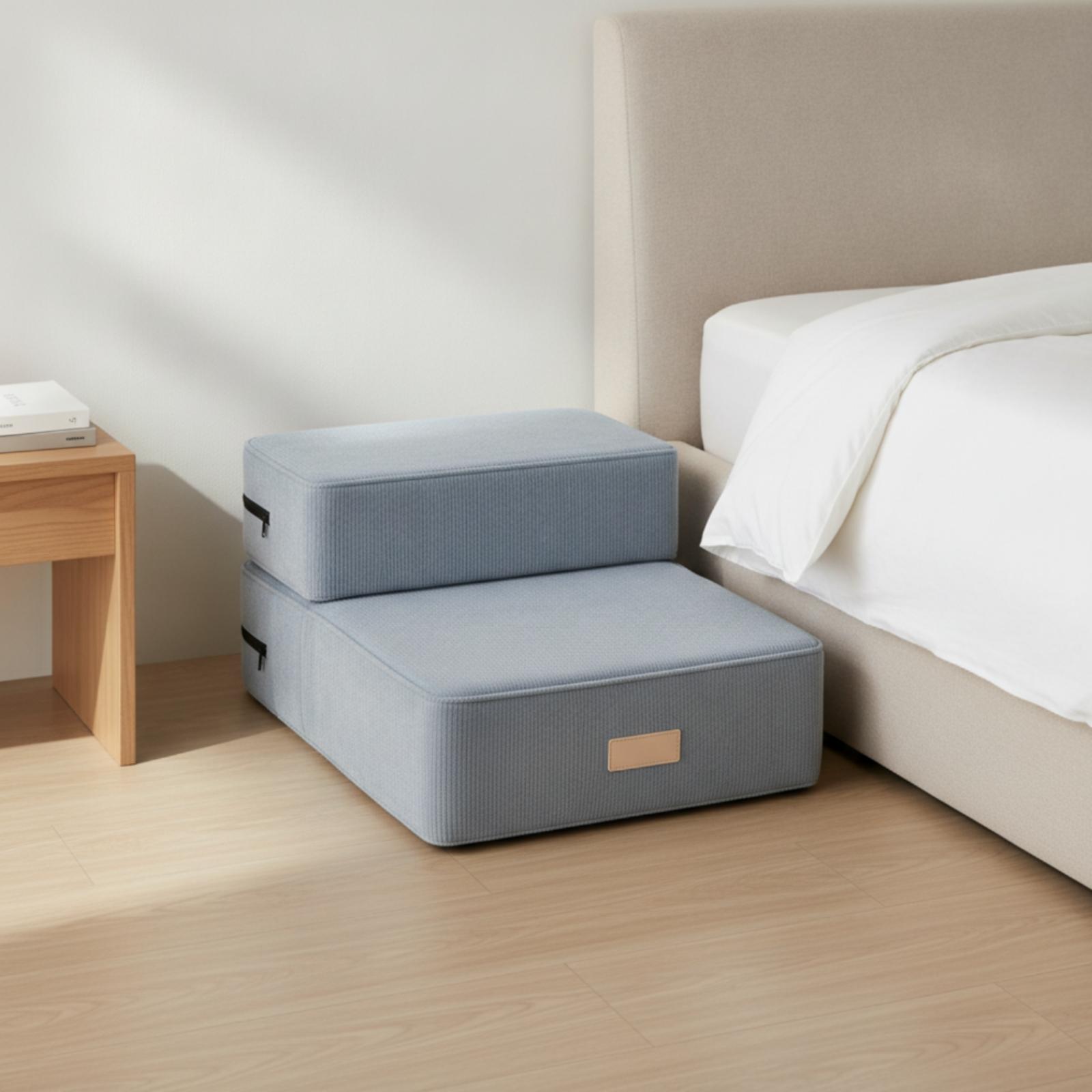 บันไดสำหรับสุนัขพร้อมแผ่นโฟมรอ - Pet Beds บทวิจารณ์และราคา