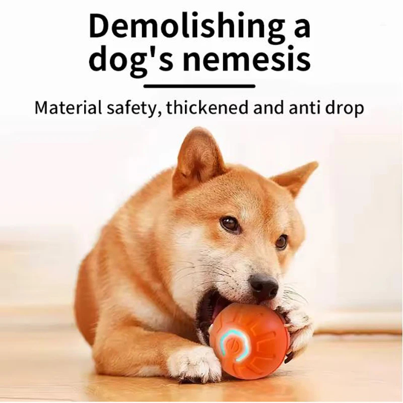ของเล่นสัตว์เลี้ยงอัจฉริยะ ลูก - Automatic Moving Dog Ball บทวิจารณ์และราคา