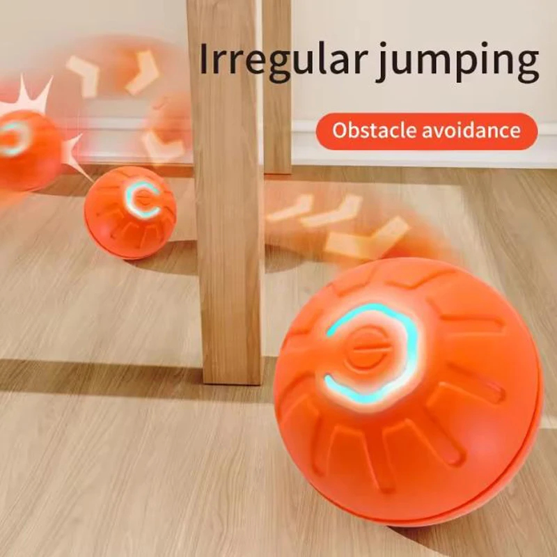 ของเล่นสัตว์เลี้ยงอัจฉริยะ ลูก - Automatic Moving Dog Ball บทวิจารณ์และราคา