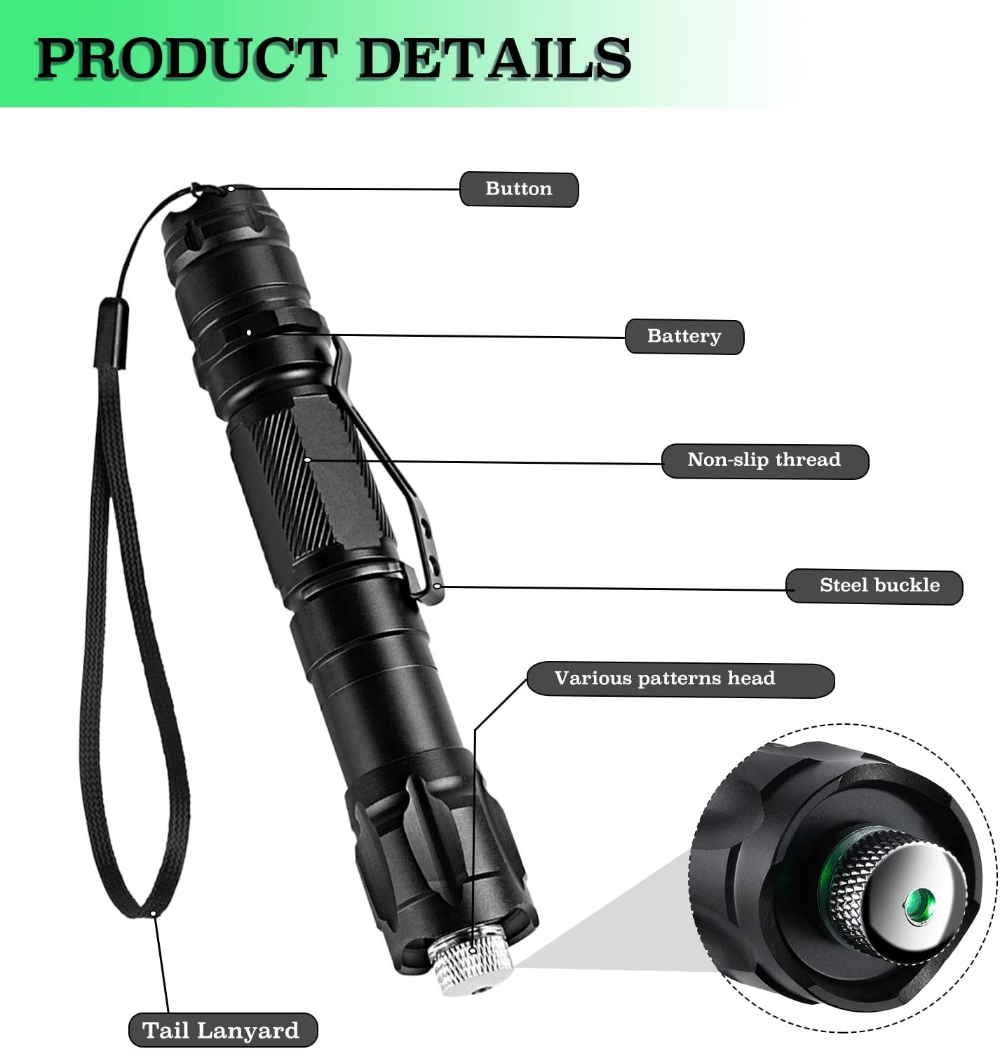 (ไม่รวมแบตเตอรี่) ปากกาเลเซอร์ - Laser Pointer Cat Toy Automatic บทวิจารณ์และราคา
