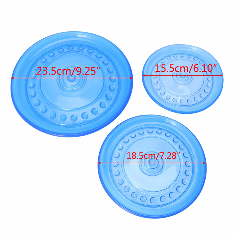 สัตว์เลี้ยงตลกสุนัข Flying Dis - Flying Disc Dog Training Toy บทวิจารณ์และราคา