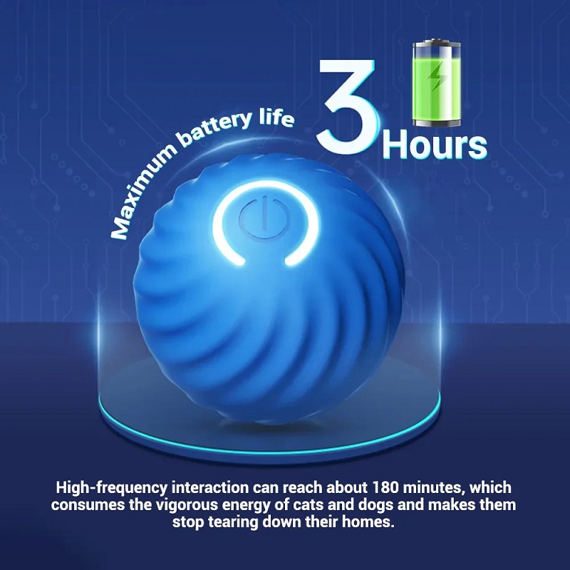 ของเล่นลูกบอลเคลื่อนที่อัตโนมั - Automatic Moving Dog Ball บทวิจารณ์และราคา