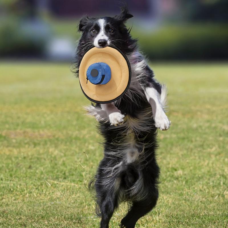 สุนัข Flying Disc นุ่มทําลายสุ - Flying Disc Dog Training Toy บทวิจารณ์และราคา