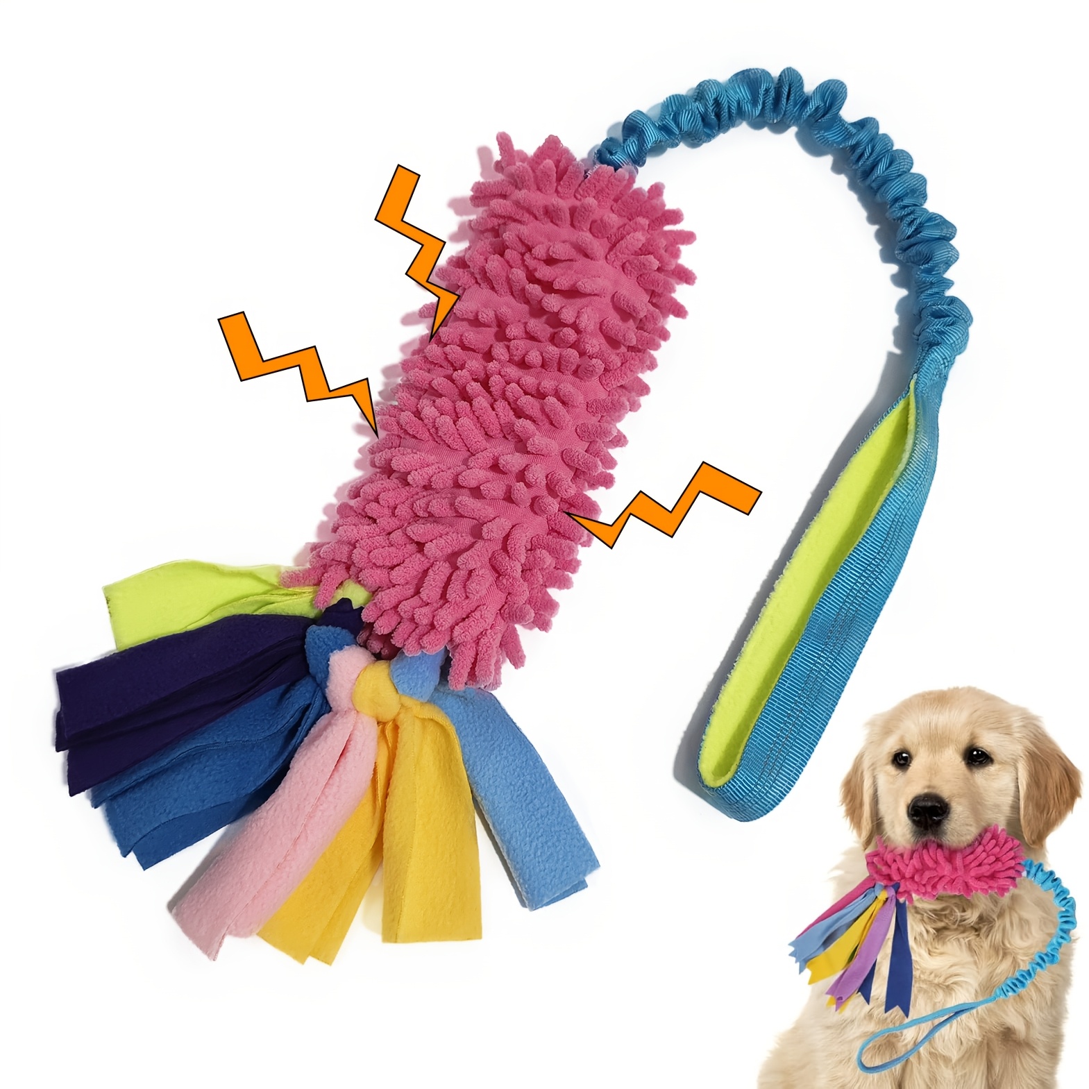ของเล่นสุนัขที่ทนทานสำหรับสุนั - Suction Cup Dog Tug Toy บทวิจารณ์และราคา