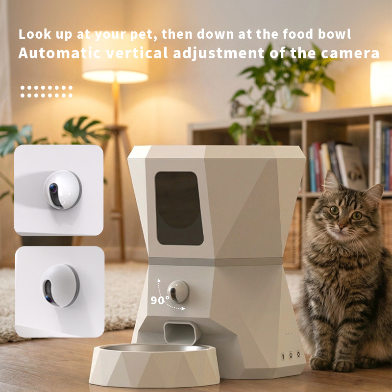 เครื่องให้อาหารแมวอัตโนมัติคุณ - Pet Feeders บทวิจารณ์และราคา