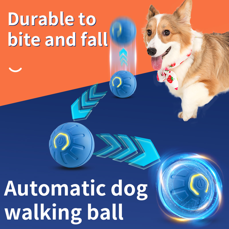 ลูกบอลของเล่นสุนัขเคลื่อนที่อั - Automatic Moving Dog Ball บทวิจารณ์และราคา
