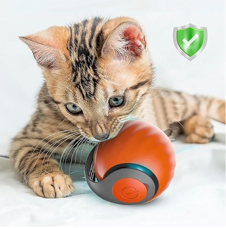 ของเล่นแมวแบบอินเทอร์แอคทีฟ ลู - Automatic Moving Dog Ball บทวิจารณ์และราคา