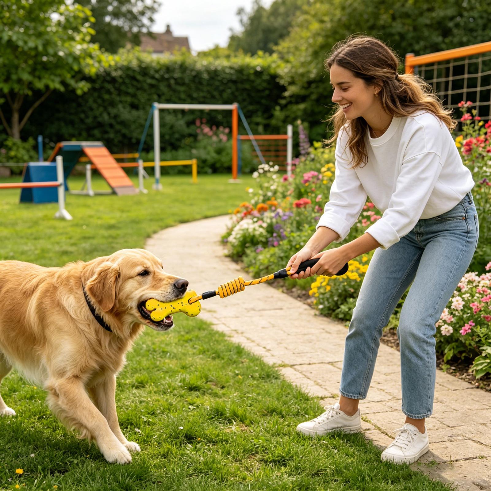 ของเล่นสุนัขแบบดึงเชือก ของเล่ - Dog Rope Toy Aggressive Chewers บทวิจารณ์และราคา