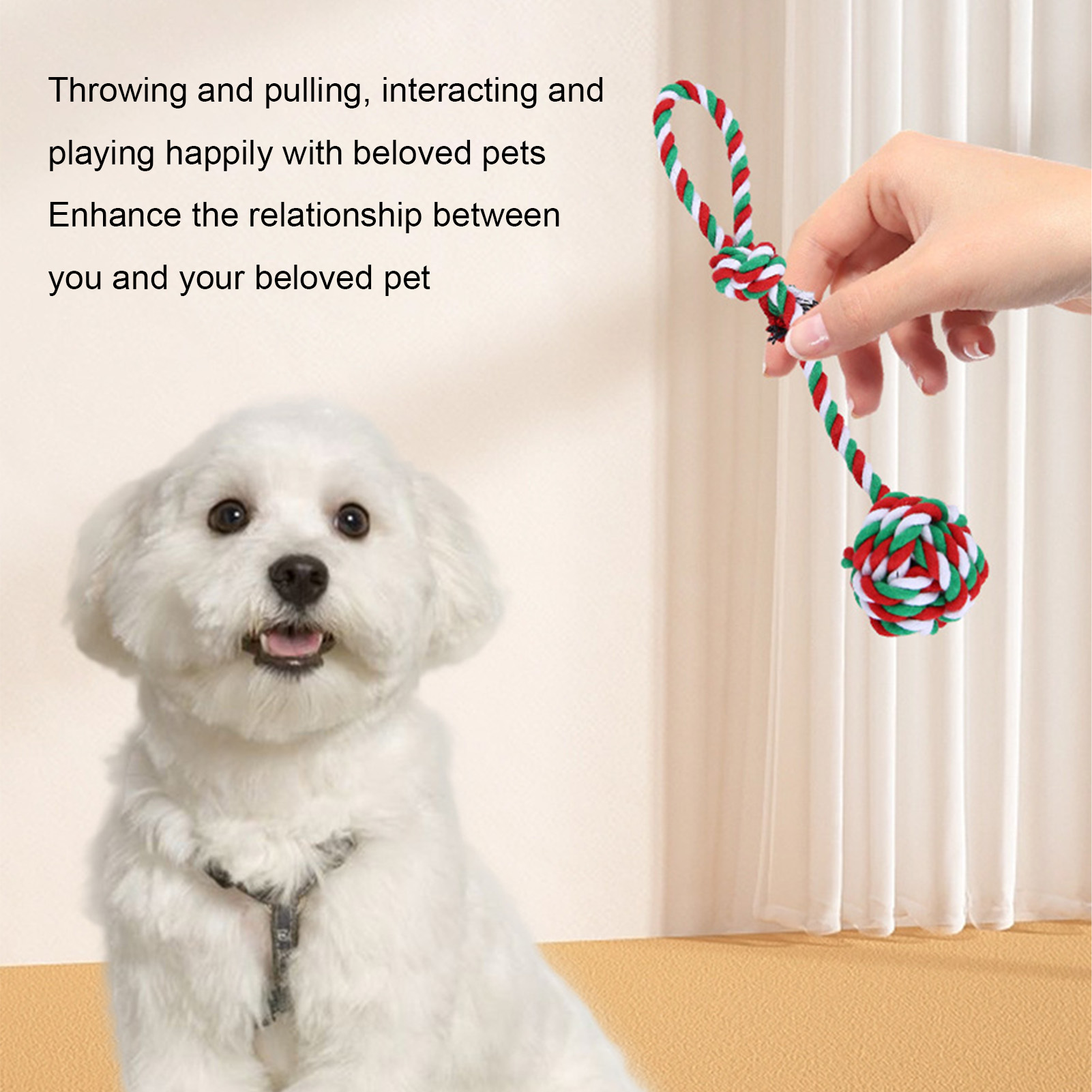 ชุดของเล่นเชือกกัดสำหรับสุนัข  - Dog Rope Toy Aggressive Chewers บทวิจารณ์และราคา