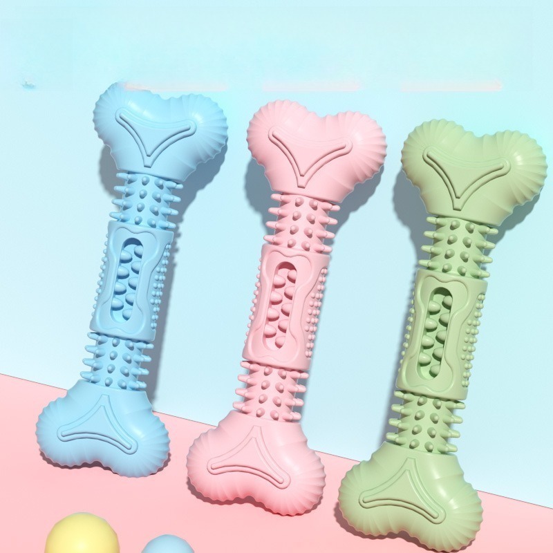 ชุดของเล่นสำหรับสัตว์เลี้ยงแบบ - Teeth Cleaning Dog Chew Bone บทวิจารณ์และราคา
