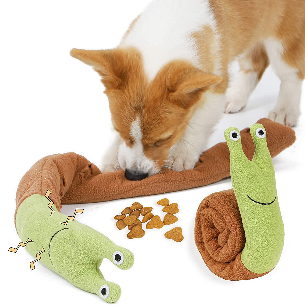 ของเล่นสุนัข แมว หอยทาก ของเล่ - Snuffle Mat For Dogs บทวิจารณ์และราคา