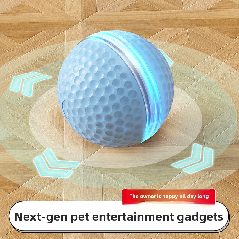 ลูกบอลยางรังผึ้งสำหรับสุนัข ทน - Automatic Moving Dog Ball บทวิจารณ์และราคา
